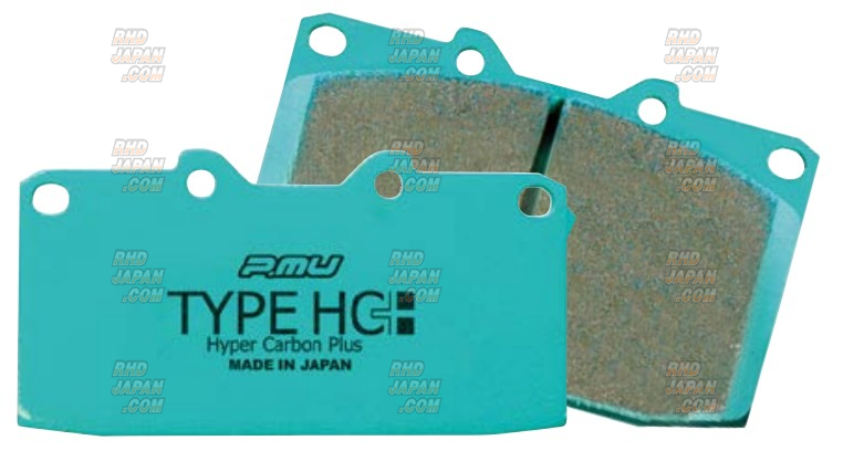 Project Mu Rear Brake Pads Type HC+ - OEM Brembo 2-Pot - RHDJapan