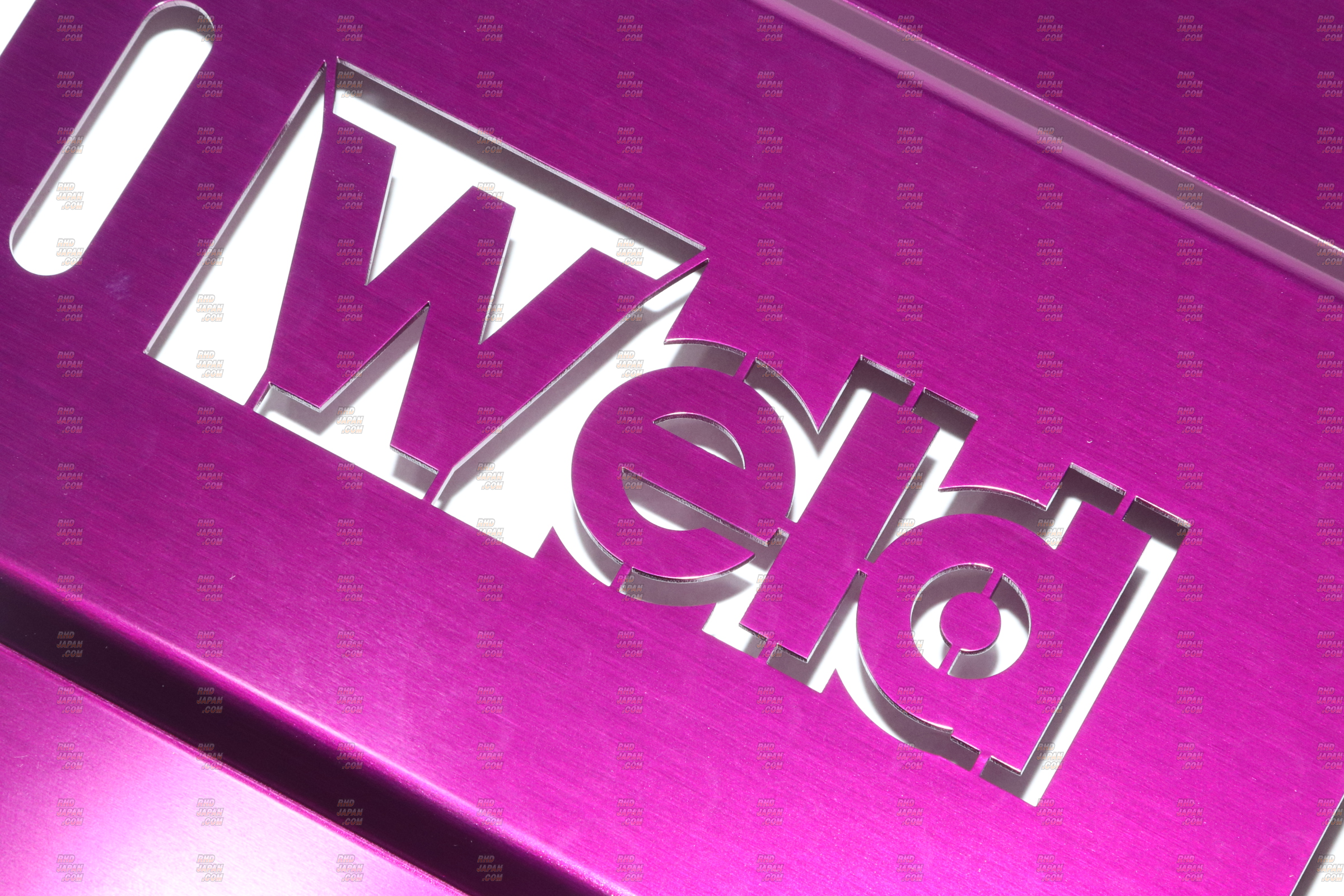 Weld 紫色 ヒートシンクカバー WELD Heat Sink Valve Cover Purple - JZX100 - RHDJapan