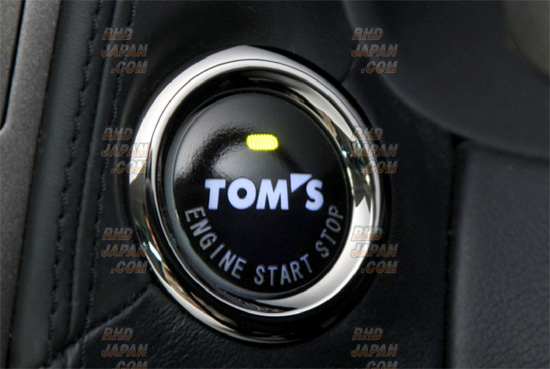 TOM'S Push Start Button - 001 - RHDJapan