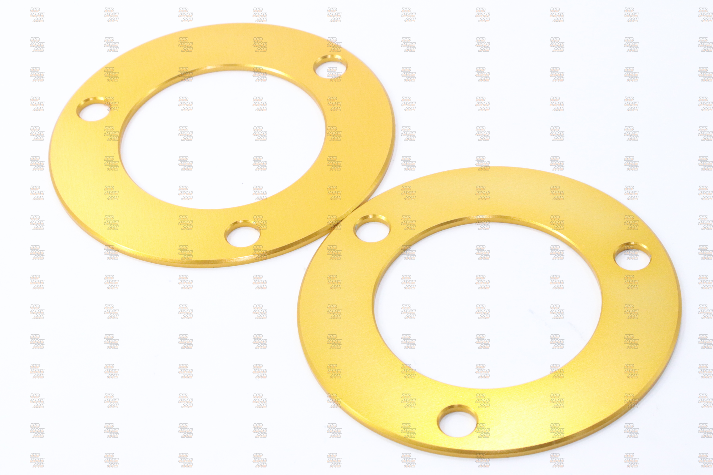 Super Now Duraluminum Strut Bar Spacers Front Gold - FD3S