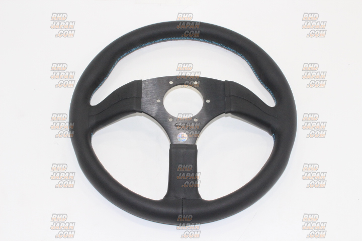 KEY`S Racing Steering Wheel Semi Deep Type - 325mm Leather