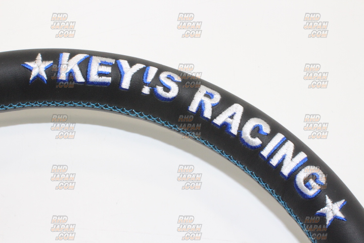 KEY`S Racing Steering Wheel Semi Deep Type - 325mm Leather