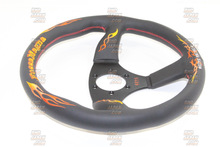 KEY`S Racing Fossa Magna Series Steering Wheel Semi Deep Type