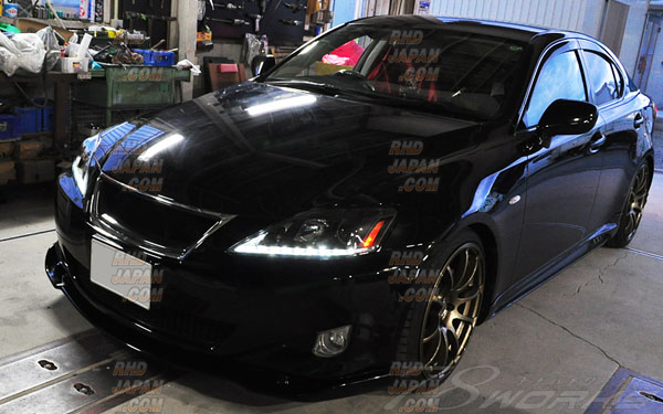 78works　GSE20 IS250 78WORKS l GSE20 21 25 LEXUS IS250 IS350 ファイバーテール LEDテール