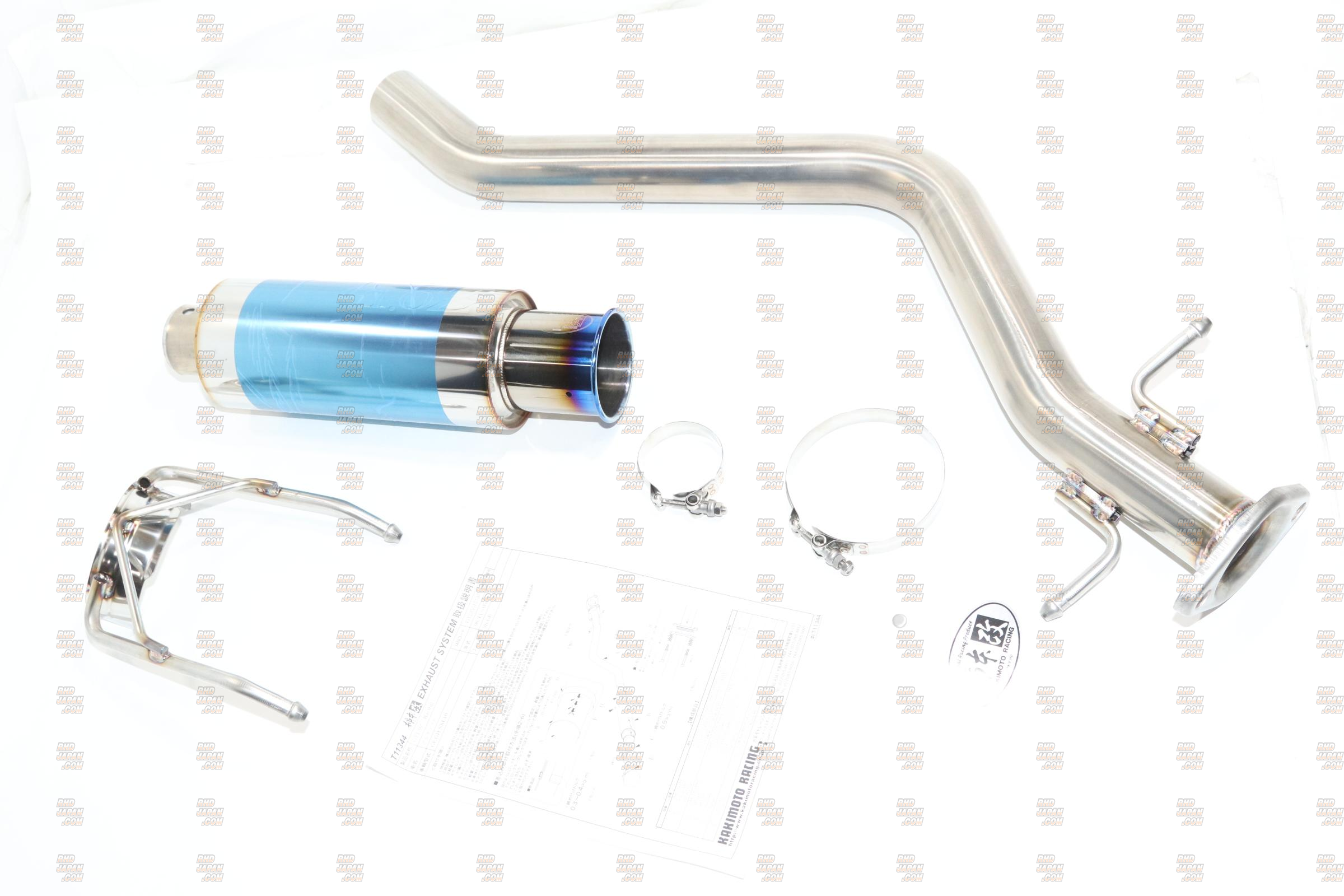 Kakimoto Racing GT1.0Z Racing Exhaust System - SXE10 - RHDJapan