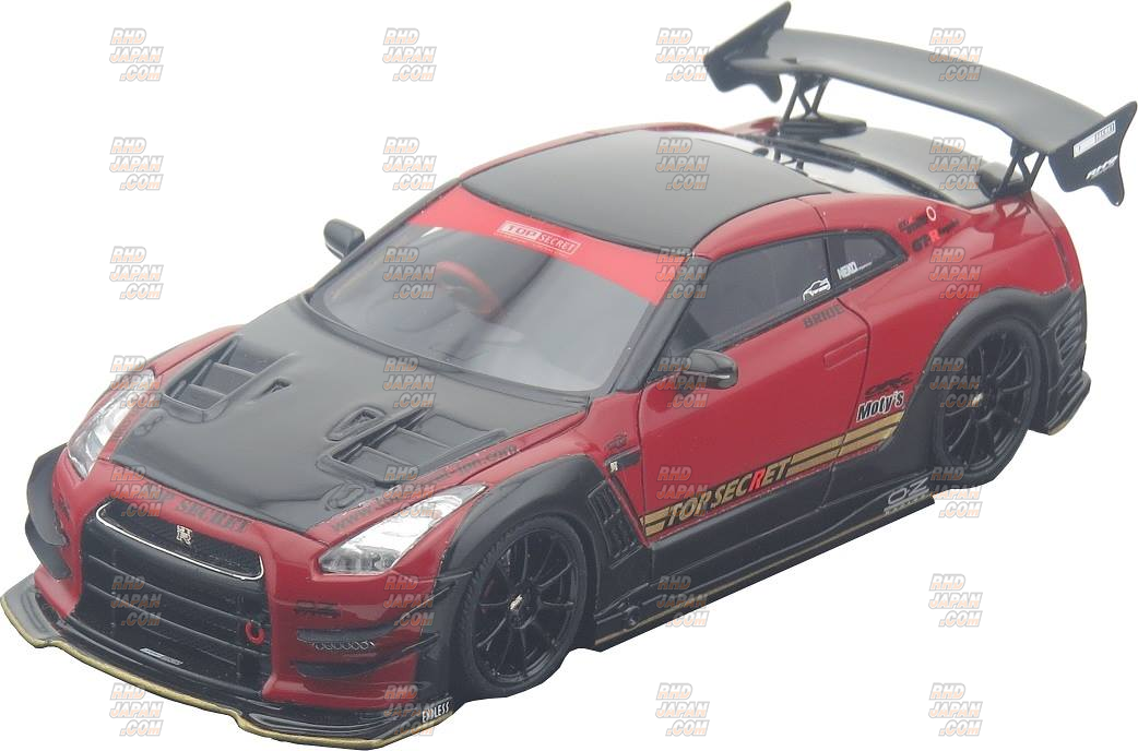Top Secret Scale Model R35 - Red - RHDJapan