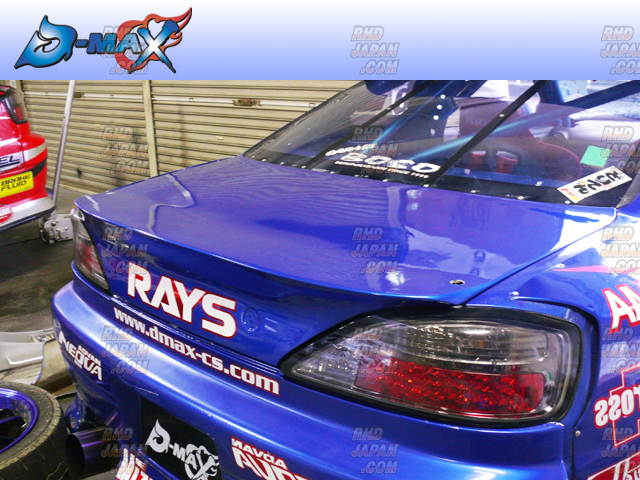 D-Max Tsuppari-Trunk FRP with No Key Cylinder Hole - S15 - RHDJapan
