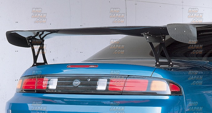 ings Z-Power Wing Wet Carbon 1600mm STD Mount - S15 - RHDJapan