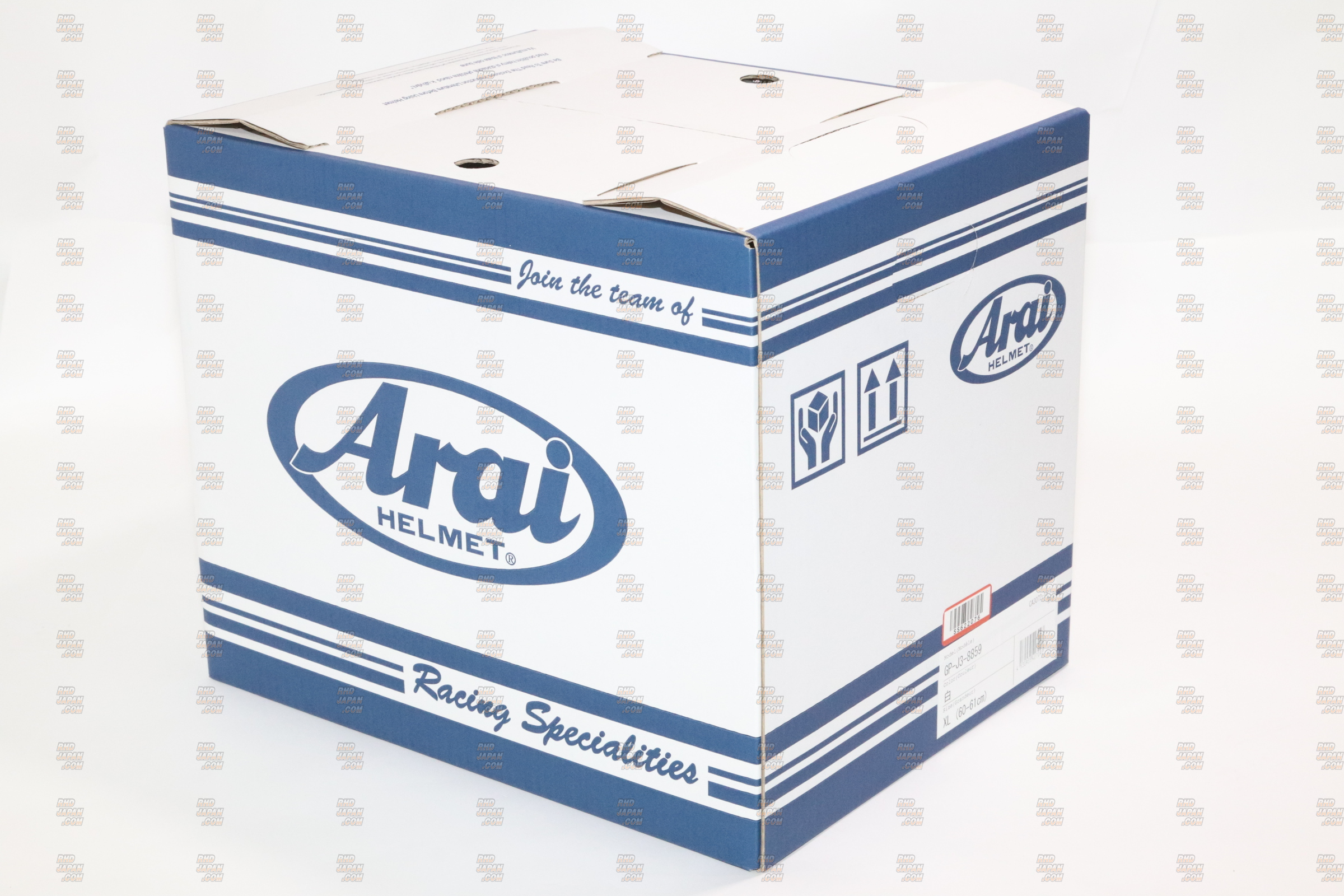 Arai Racing Helmet GP-6S 8859 White - 59-60cm - RHDJapan