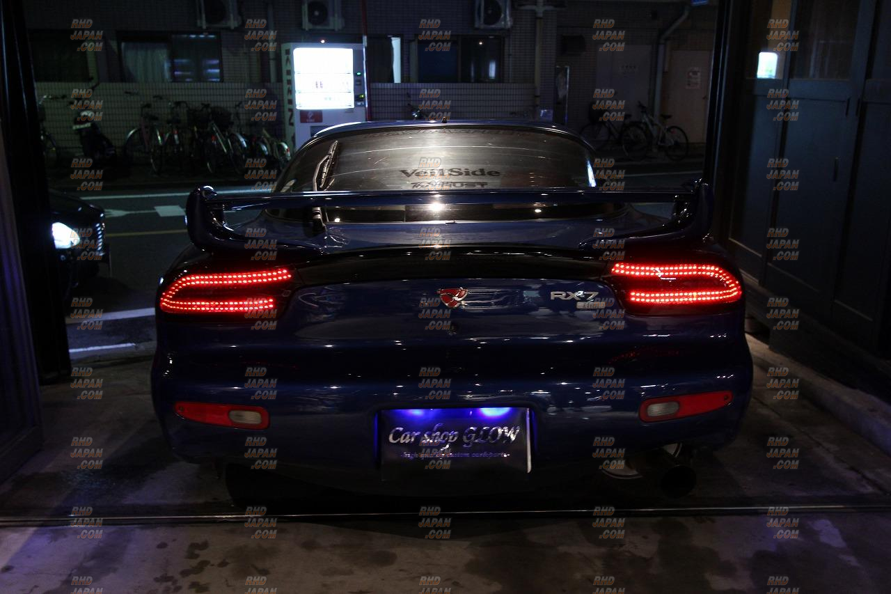 Car Shop GLOW Custom LED Tail Lights Smoked - FD3S