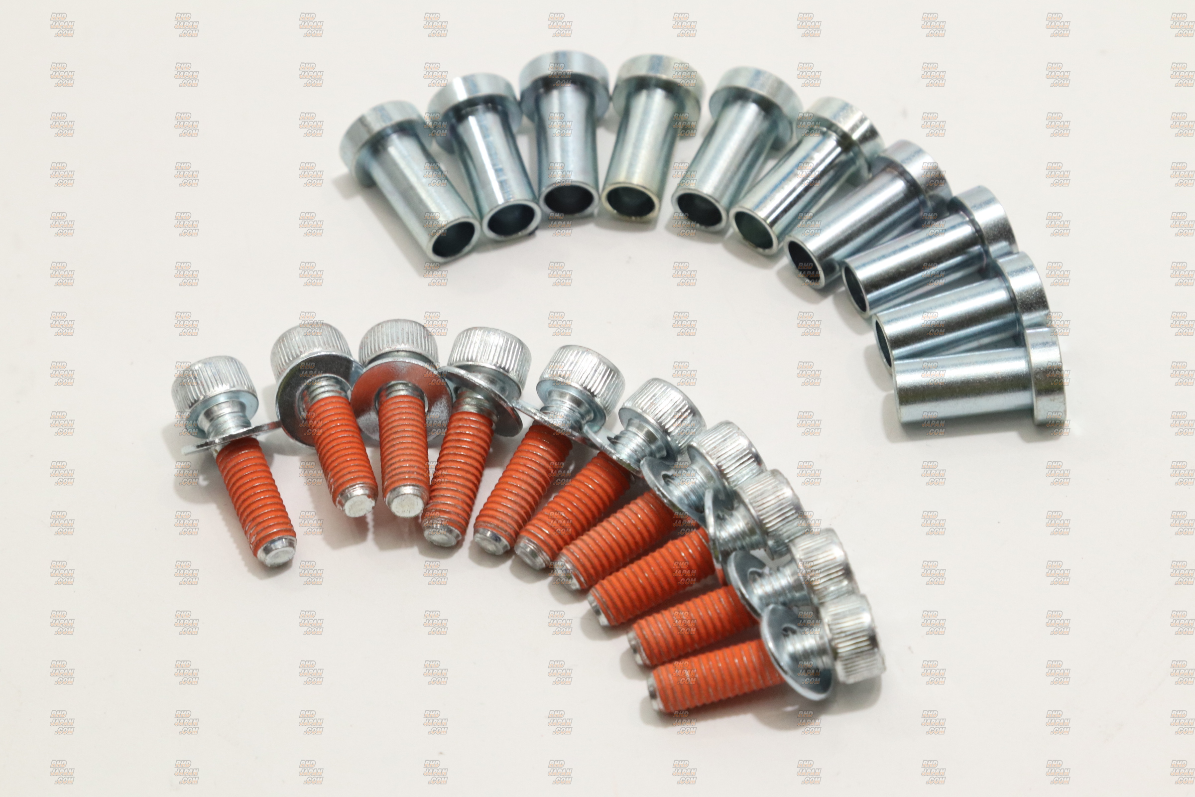 Project Mu SCR-PRO Front Side Repair Bolt & D-Nut Set - Civic Type-R FD2