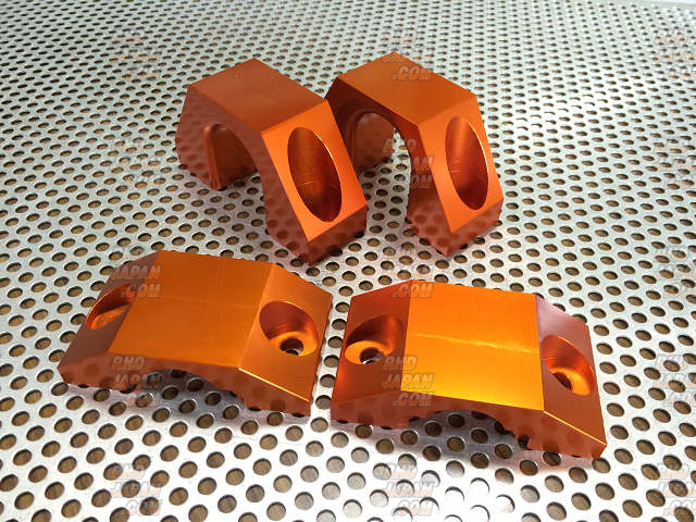 Super Now Front and Rear Stabilizer Bracket Set Gold - IS-F IS250 IS350 GS Majesta Mark X