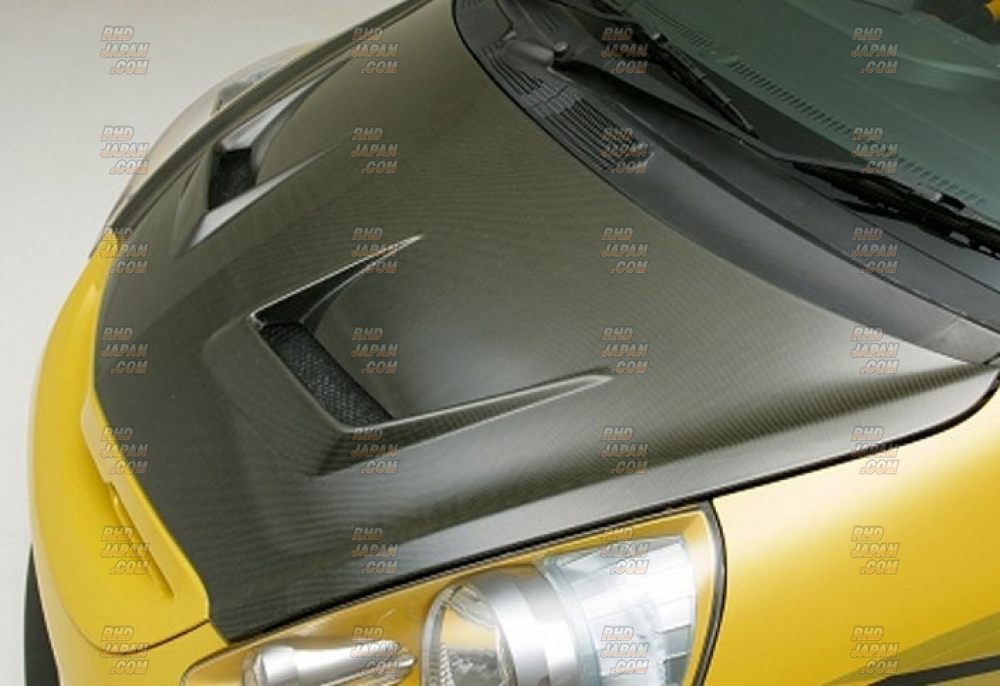 J's Racing Aero Bonnet Type-V FRP - GD1 GD2 GD3 GD4 - RHDJapan