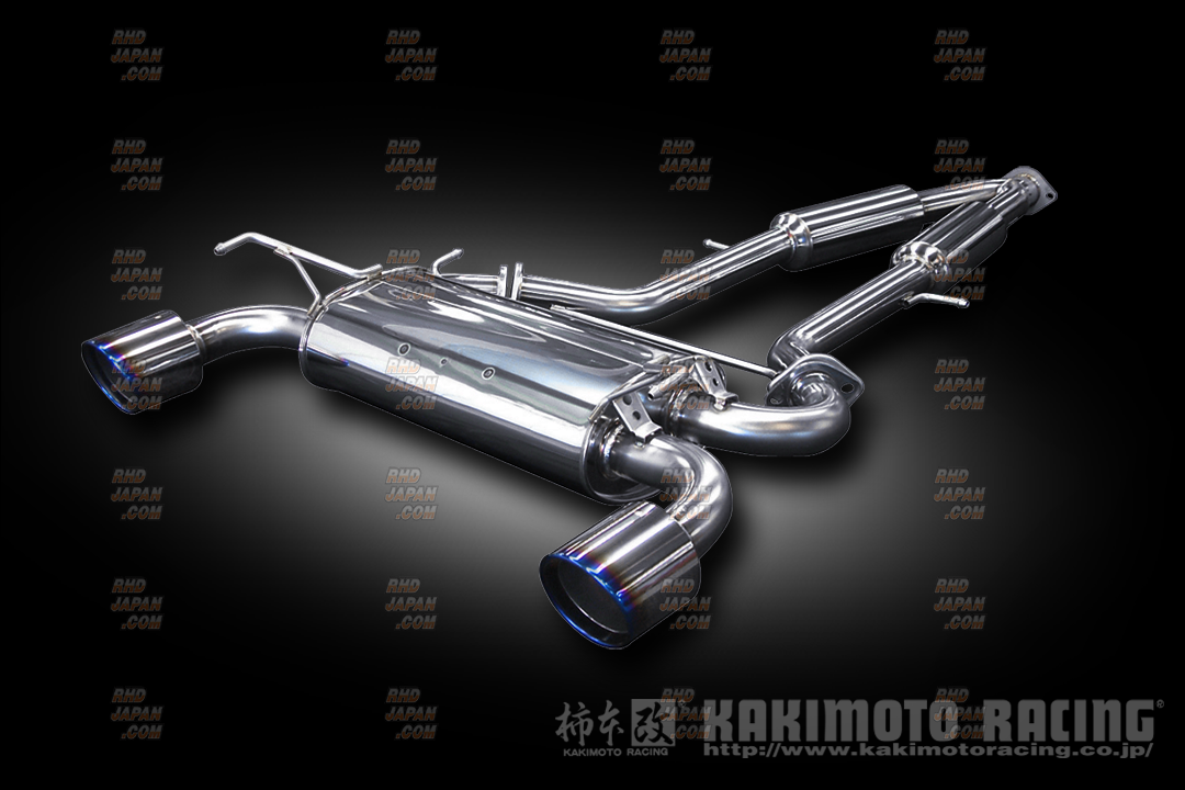 Kakimoto Racing Class KR Exhaust Muffler - Z34 - RHDJapan