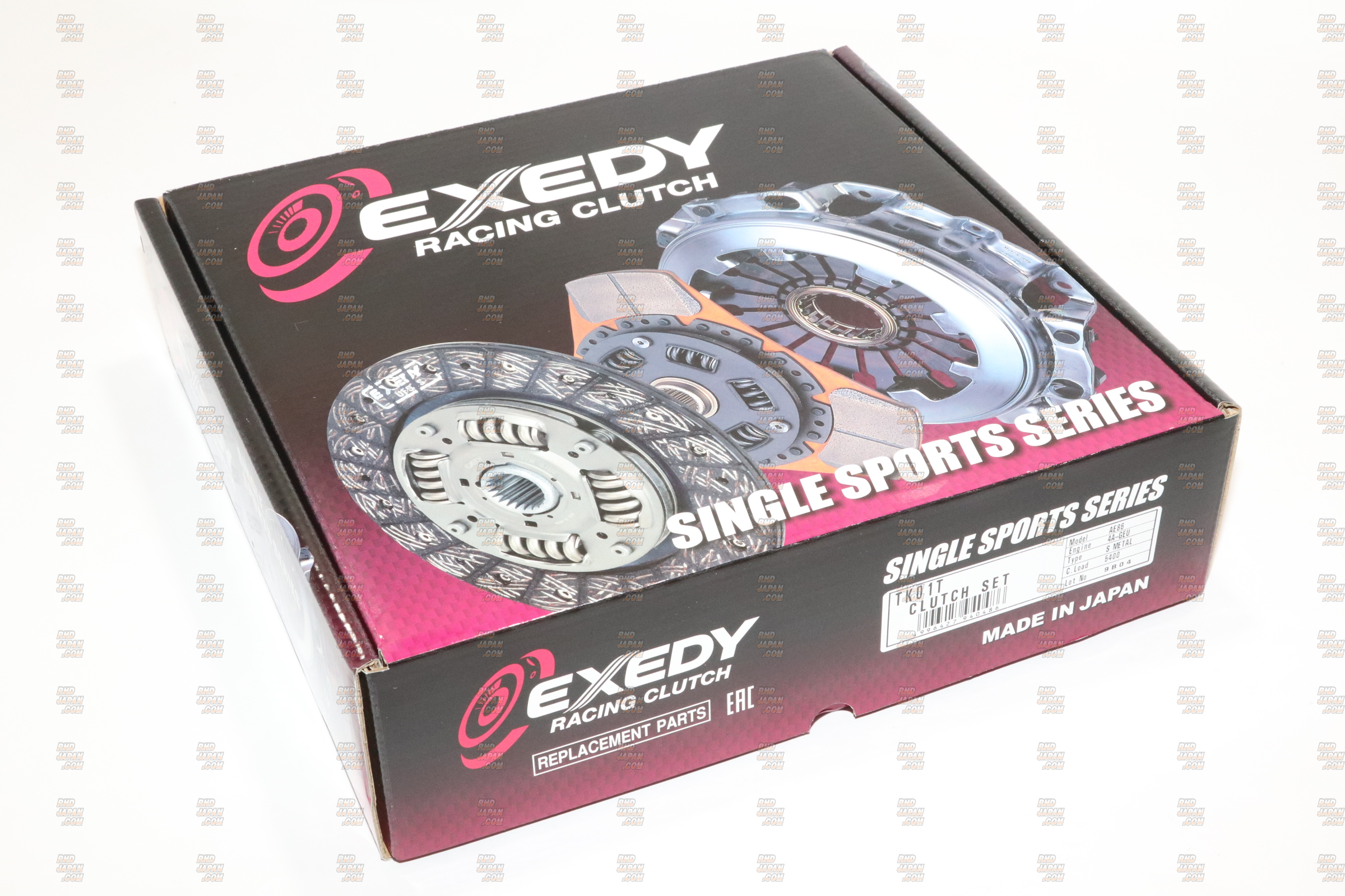 EXEDY Single Sports S-Metal Clutch Kit - NCP10 EP71 EP82 EP91 AE86