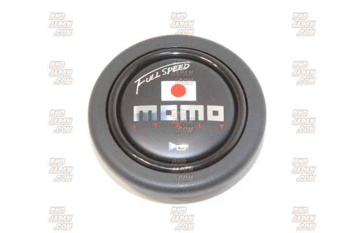 MOMO Full Speed Steering Wheel 348mm - Black - RHDJapan
