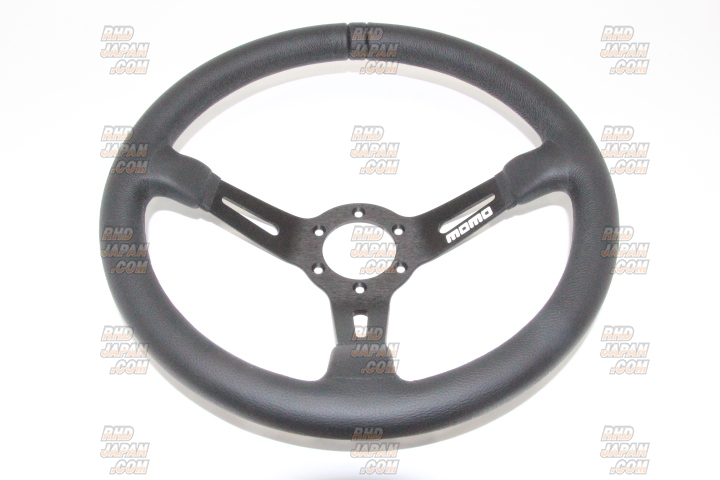 MOMO Full Speed Steering Wheel 348mm - Black - RHDJapan