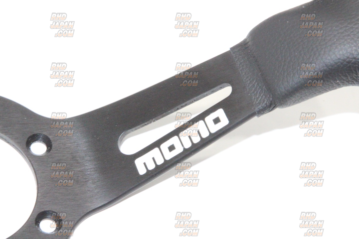 MOMO Full Speed Steering Wheel 348mm - Black - RHDJapan
