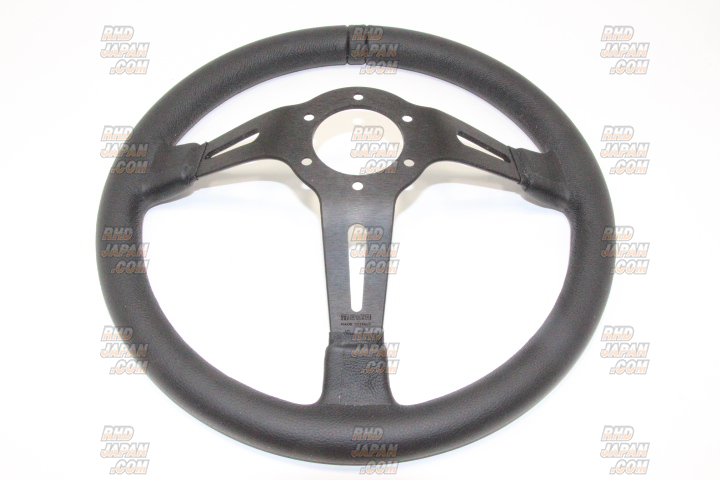MOMO Full Speed Steering Wheel 348mm - Black - RHDJapan
