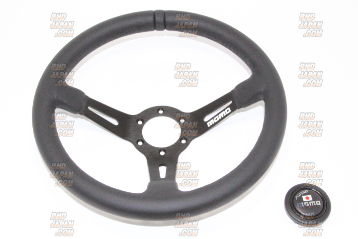 momo MOMO Full Speed Steering Wheel 328mm - Black - RHDJapan