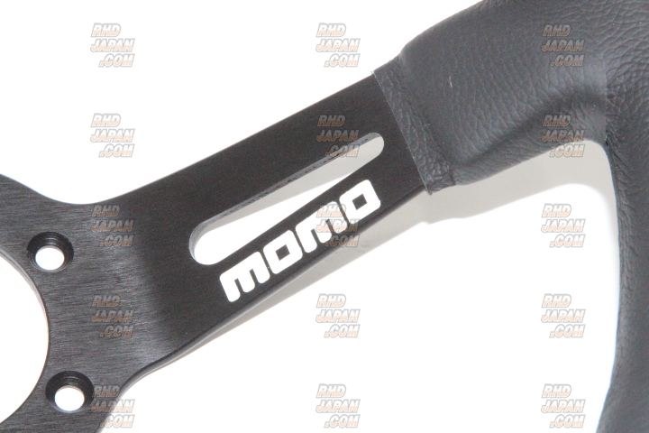 MOMO Full Speed Steering Wheel 328mm - Black - RHDJapan