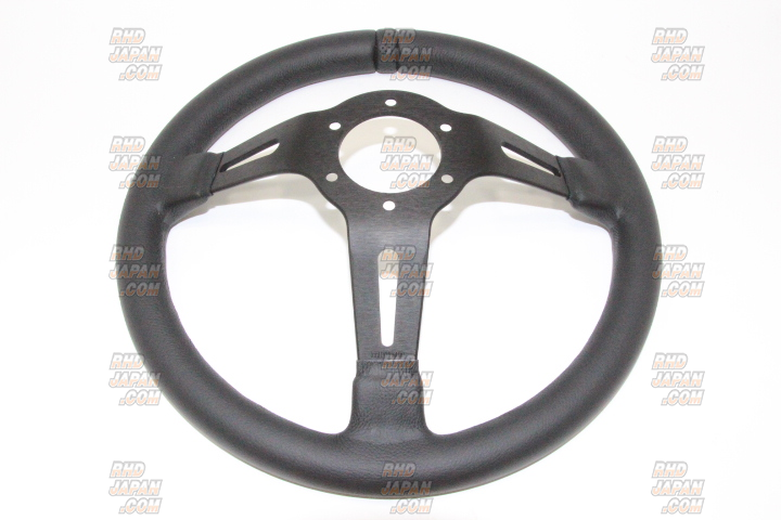MOMO Full Speed Steering Wheel 328mm - Black - RHDJapan