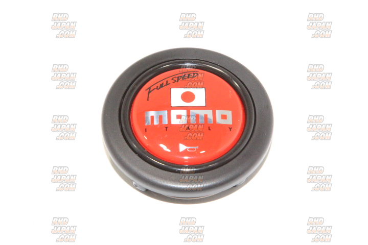 MOMO Full Speed Steering Wheel 328mm - Red - RHDJapan