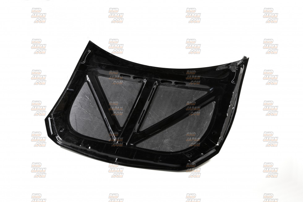Pro Composite Hybrid Cooling Bonnet with Outlet Duct Dry Carbon