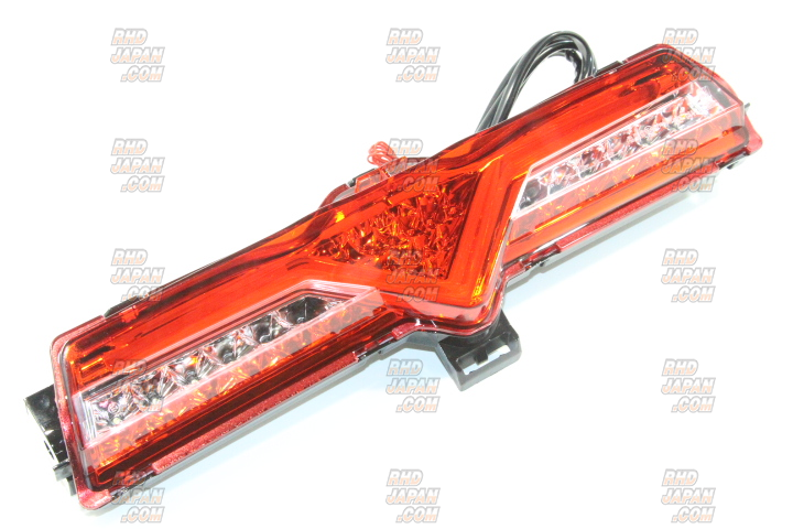 Valenti Jewel LED Back Fog Lamp Half Red/Chrome - ZC6 ZN6 with Fog Option