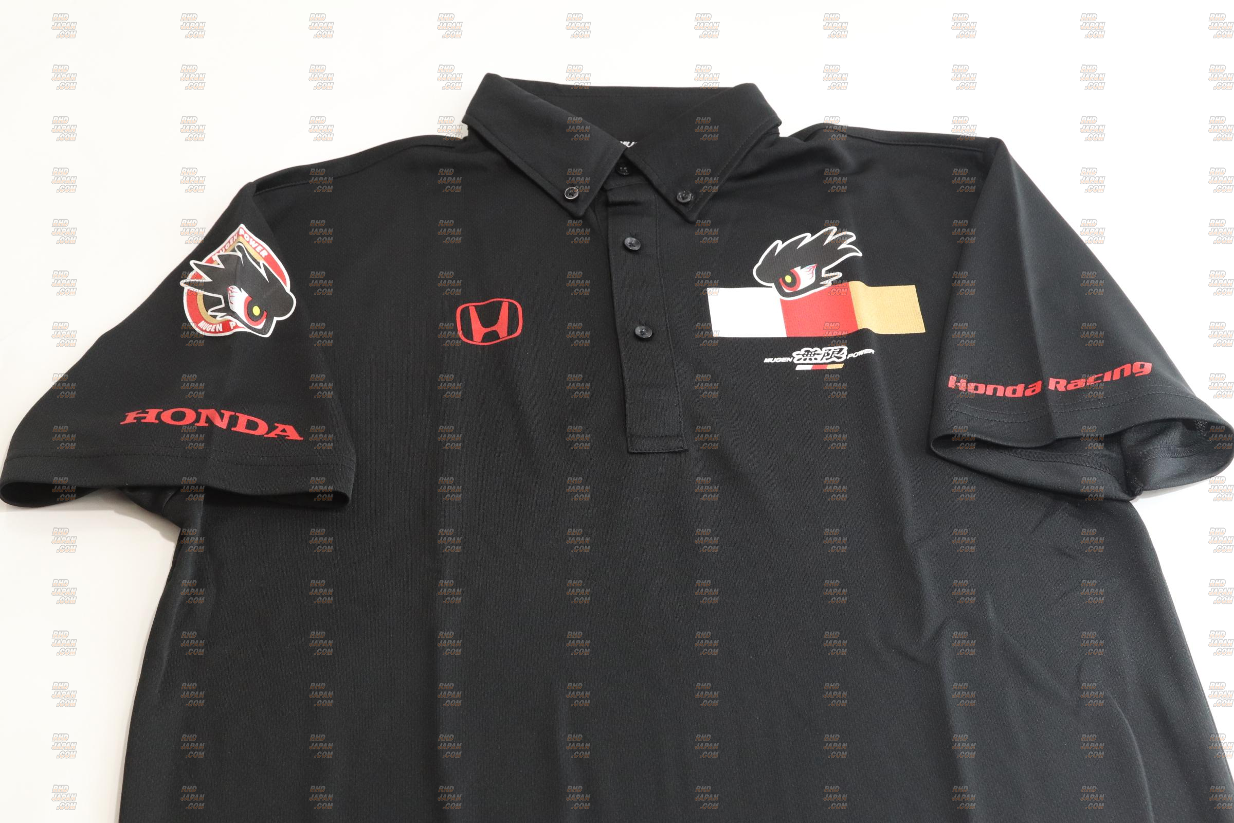 Mugen Team Mugen Polo Shirt Black - M - RHDJapan
