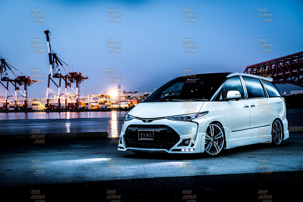 M'z Speed Grace Line 5pc Aero Body Kit Quad-Muffler Unpainted - ACR50W ACR55W AHR20