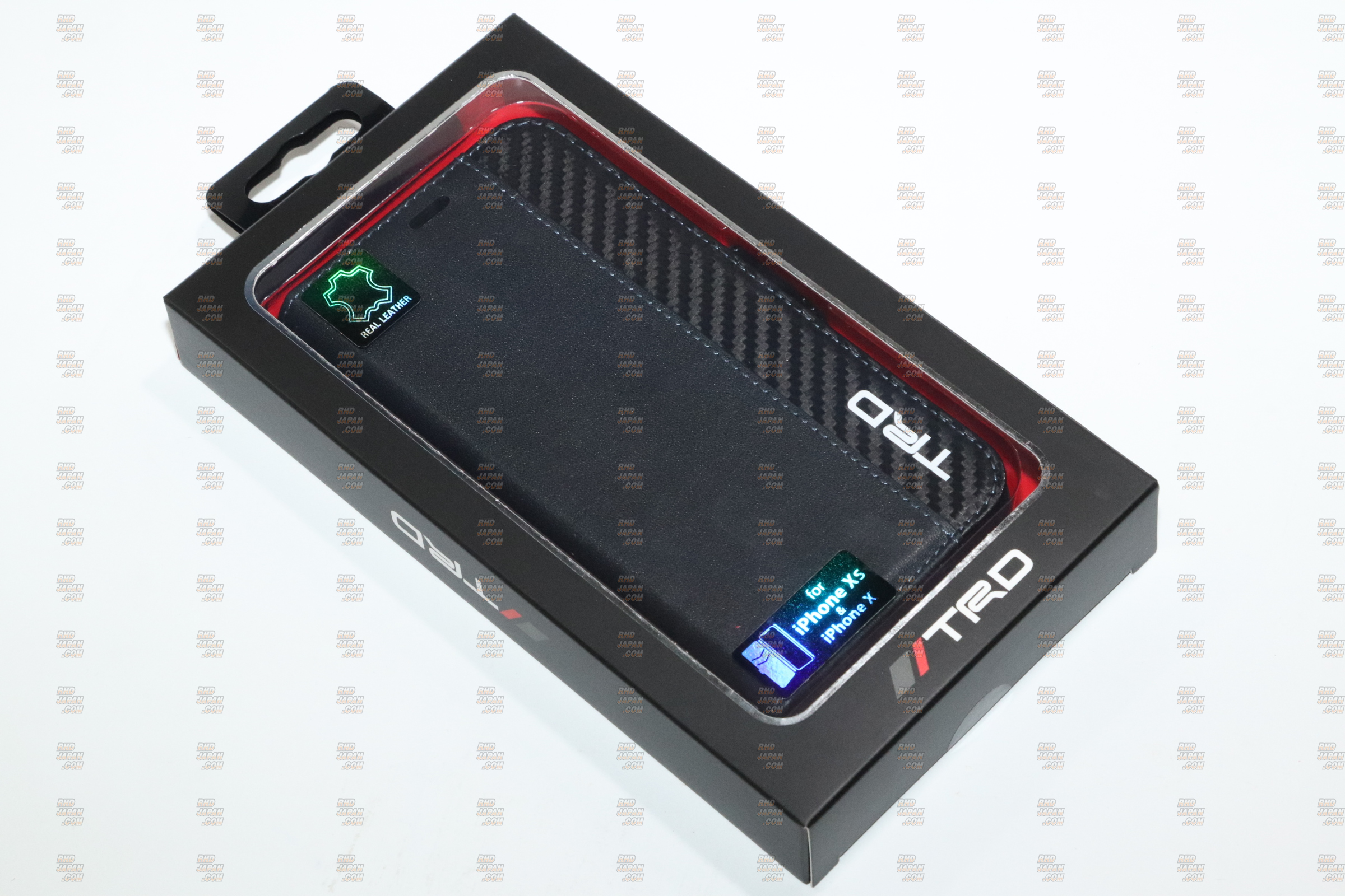 TRD iPhone XS & X Case - Carbon Black Blue