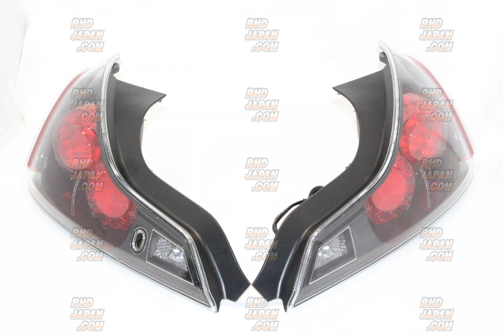 78 Works LED Tail Lamp Set Gloss Black - V36 CKV36 G37