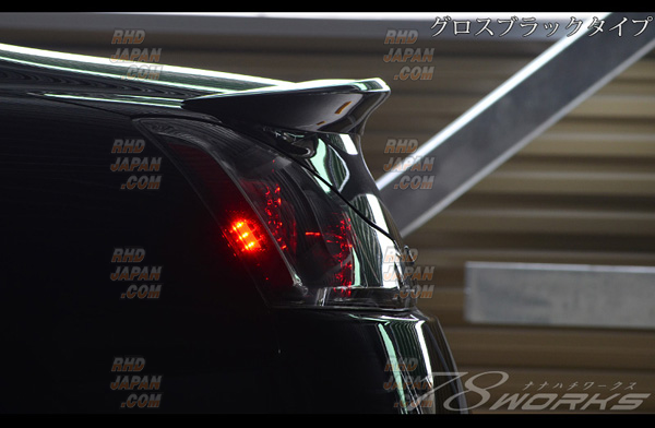 78 Works LED Tail Lamp Set Gloss Black - V36 CKV36 G37 - RHDJapan