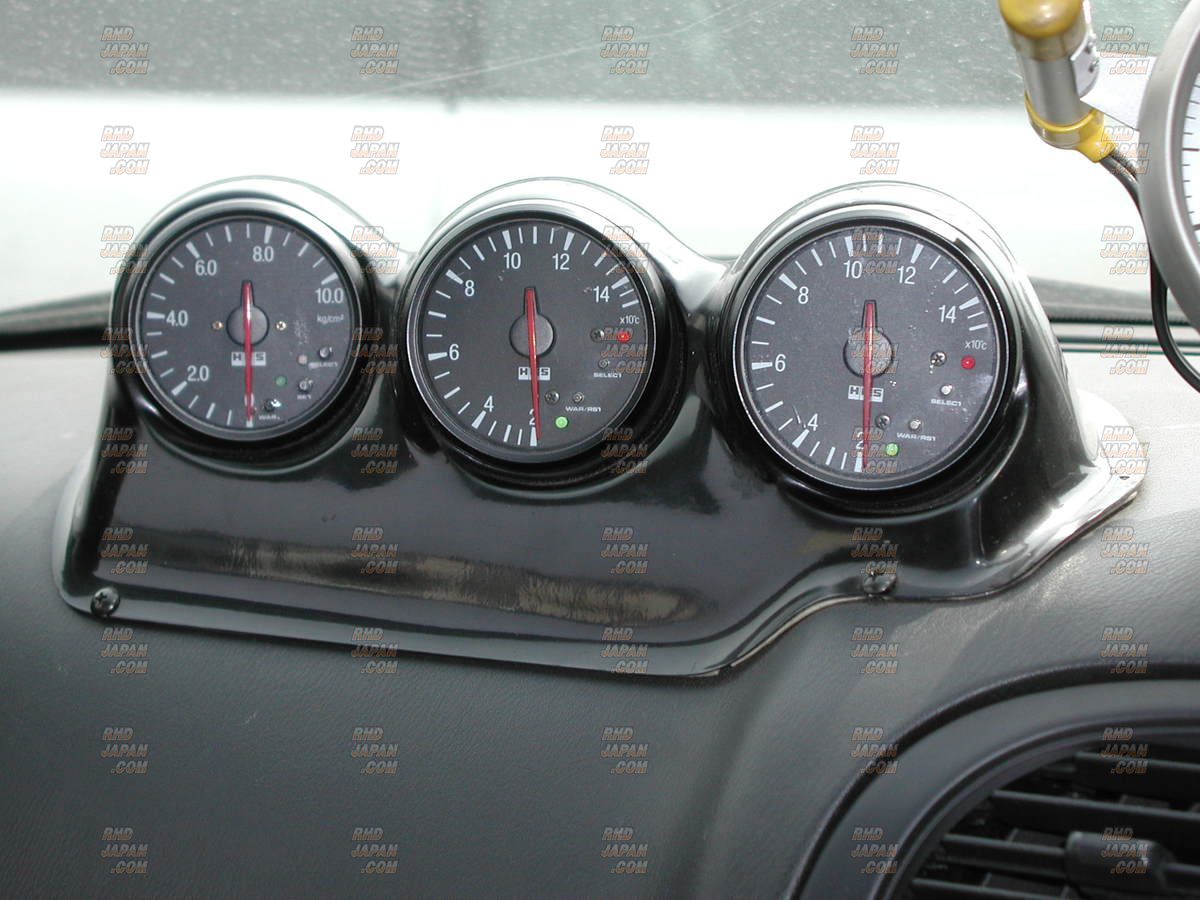 専用3台目 Border Tri-Eye Onboard Meter Panel 60mm - JZX90 - RHDJapan