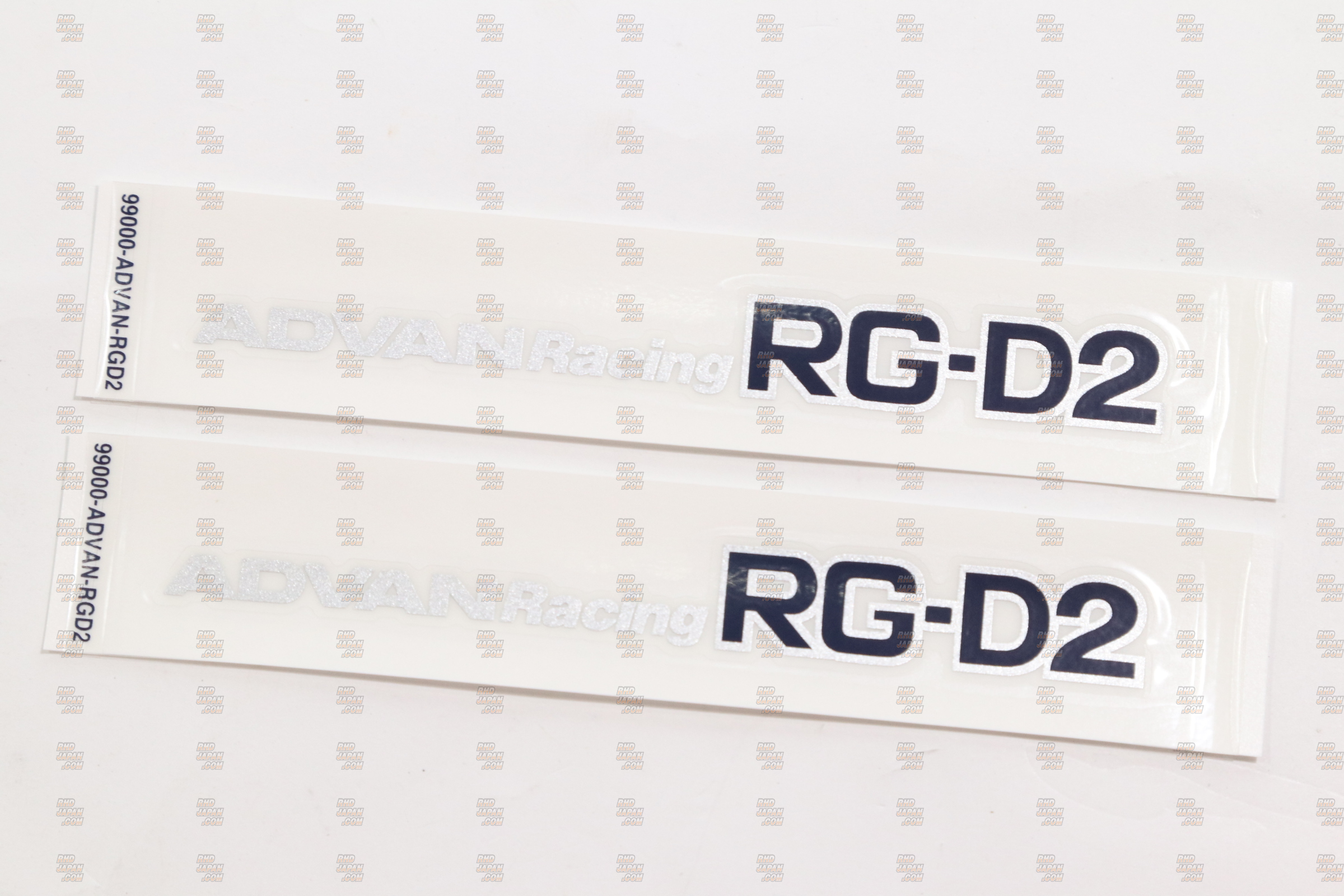YOKOHAMA Advan Racing RG-D2 Spoke Sticker - Silver 17/18 Inch - RHDJapan