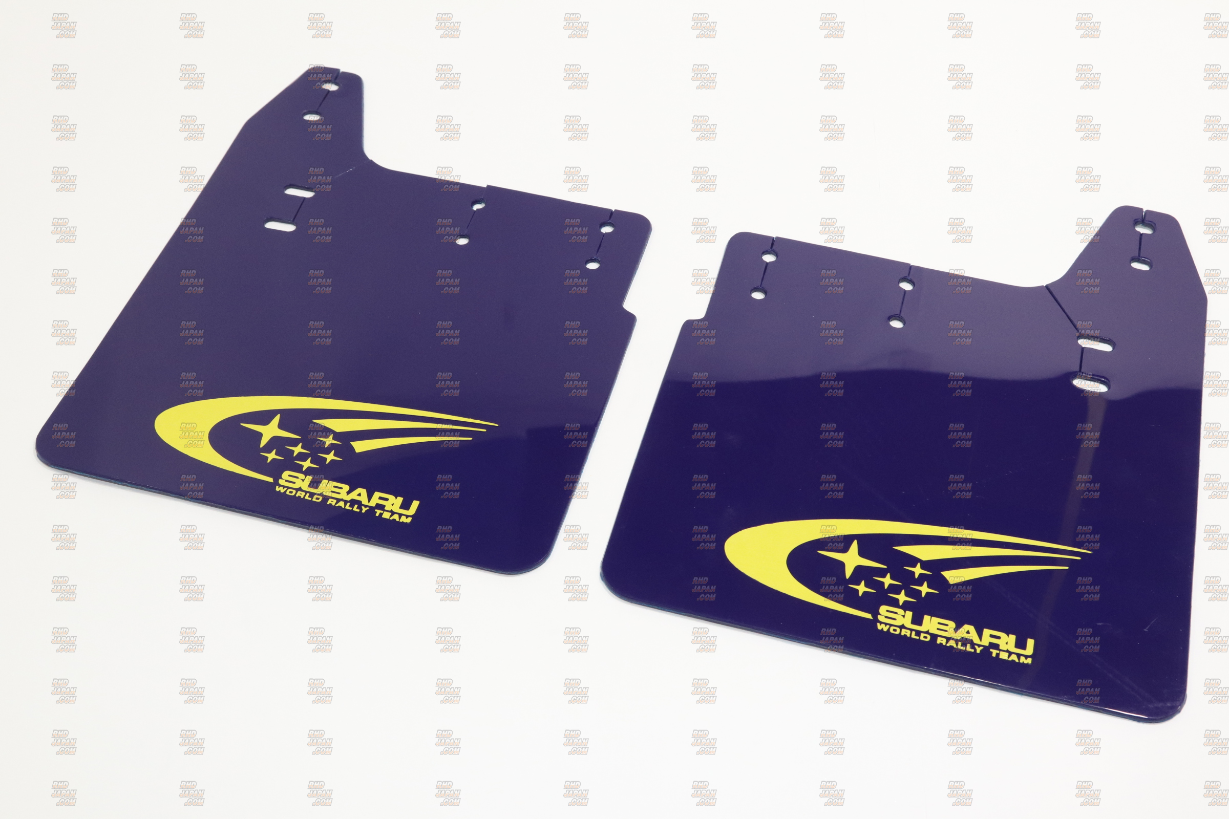 STI Mud Flaps Rear Blue SWRT - GDA GDB - RHDJapan