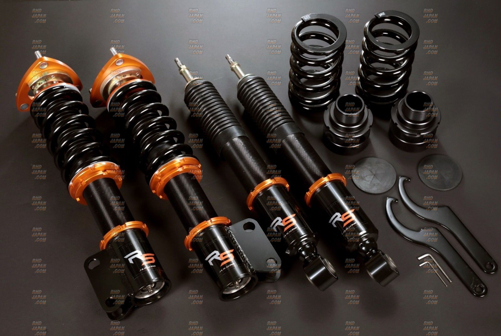 シビックFN2 J'S RACING Black series damper J's Racing Black Series Damper RS Coilover Suspension Kit - Civic