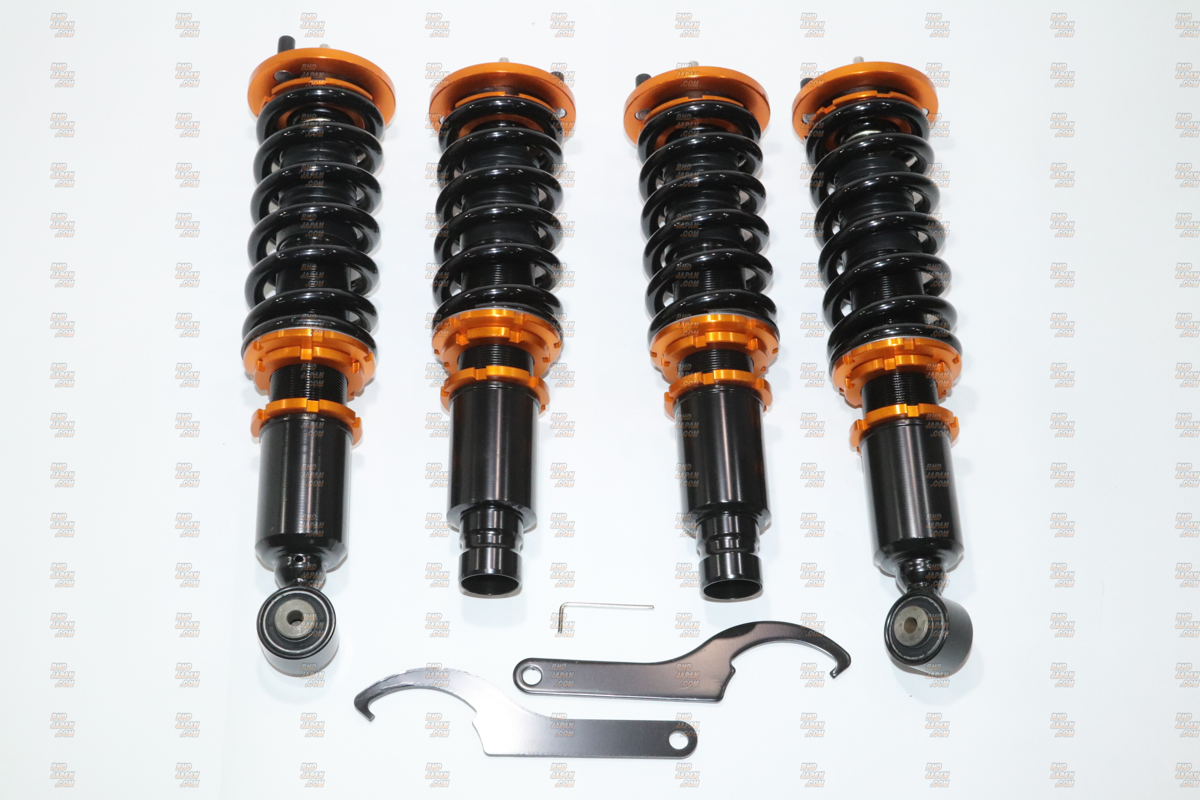 J's Racing Black Series Damper RS Coilover Suspension Kit - DC2