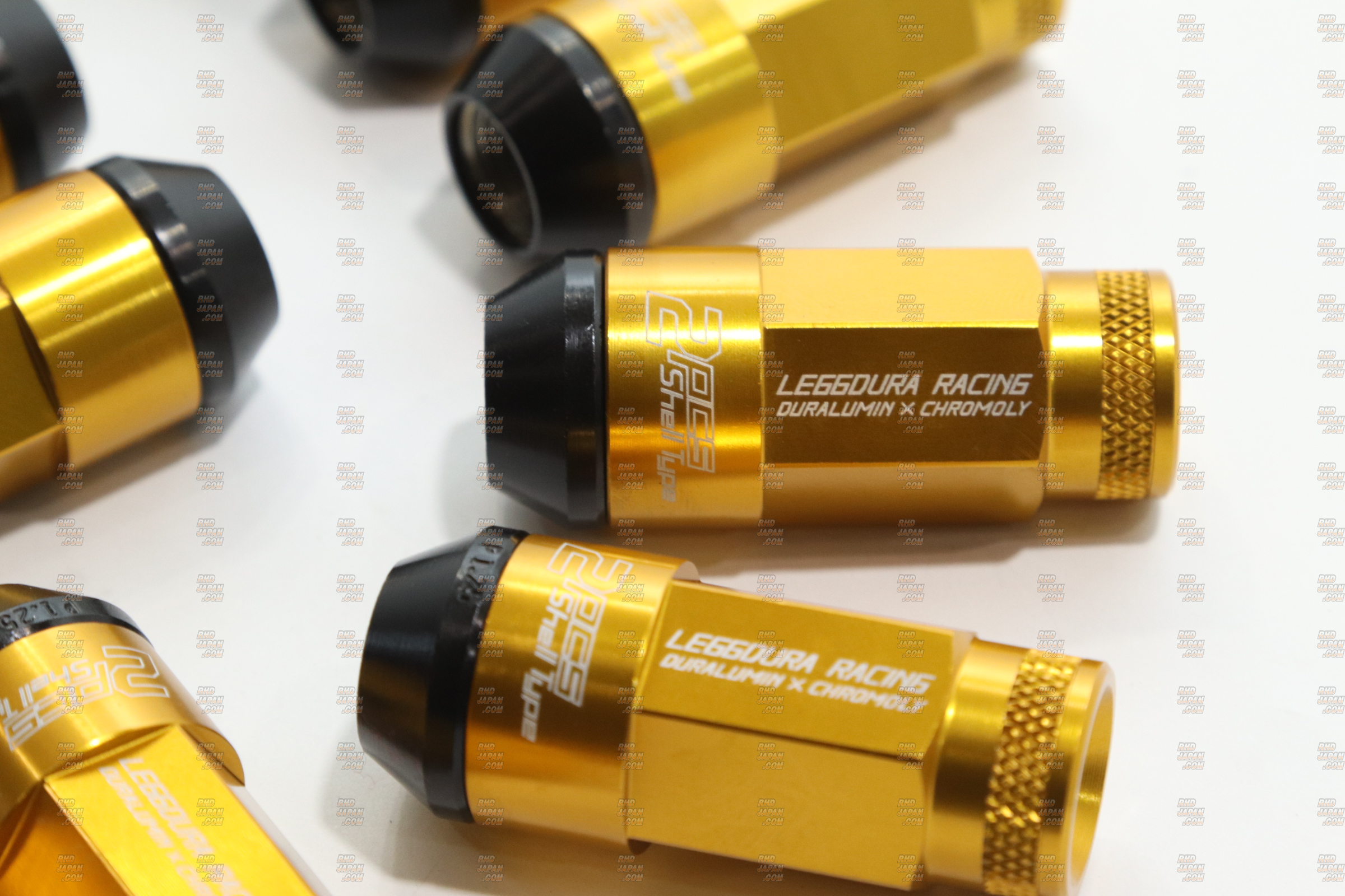 Kyo-Ei Kics Leggdura Racing Shell Type Lock & Lug Nut Set RL53 2pc