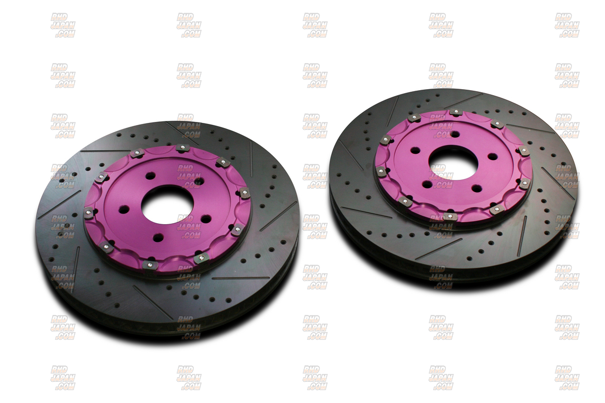 Biot Gout Brake Rotor Set Front Red Brembo Drilled Ver 2 - GDB GRB GRF ...