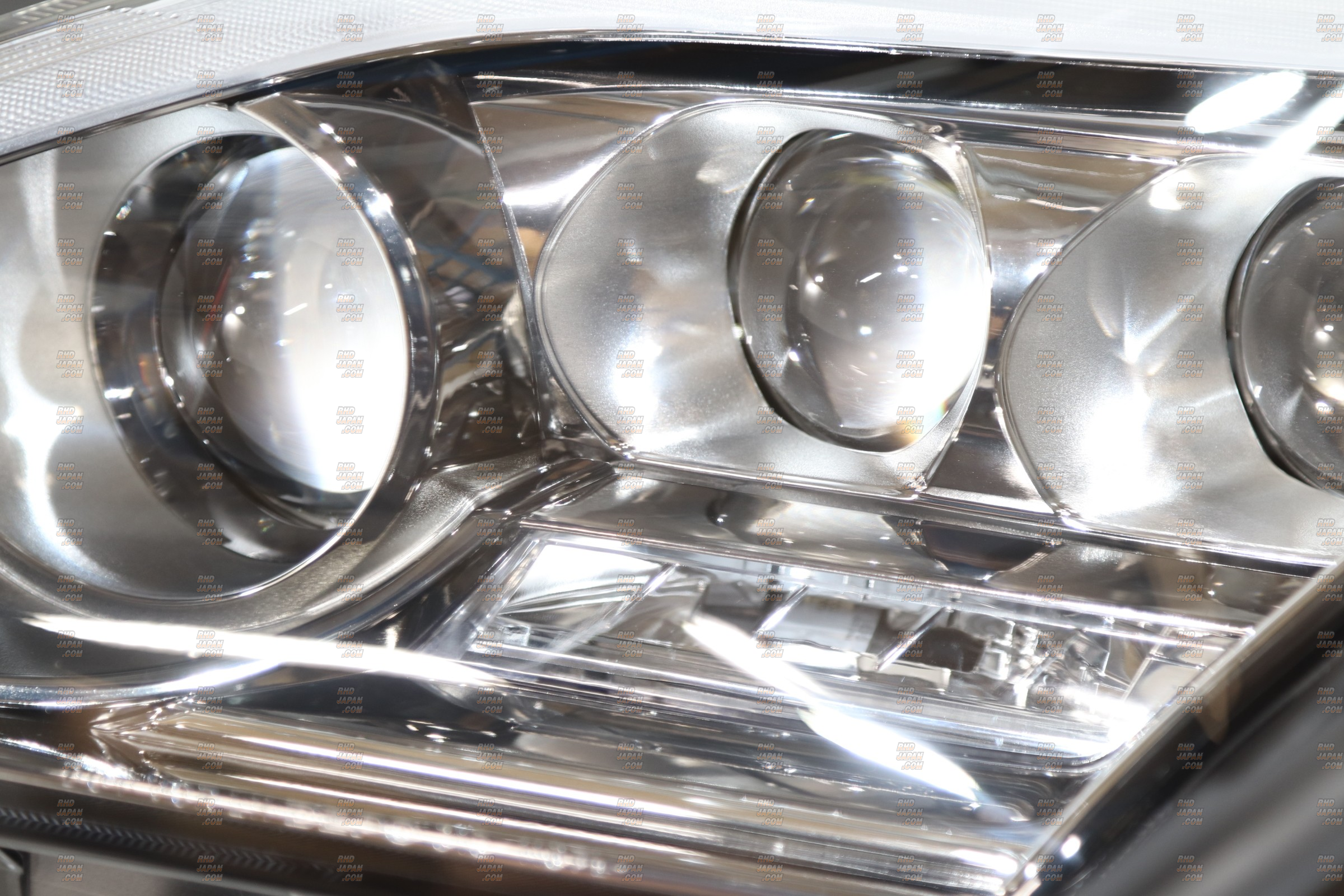 Valenti Jewel V Head Lamp Set Clear/Black Chrome - GT-R R35 - RHDJapan