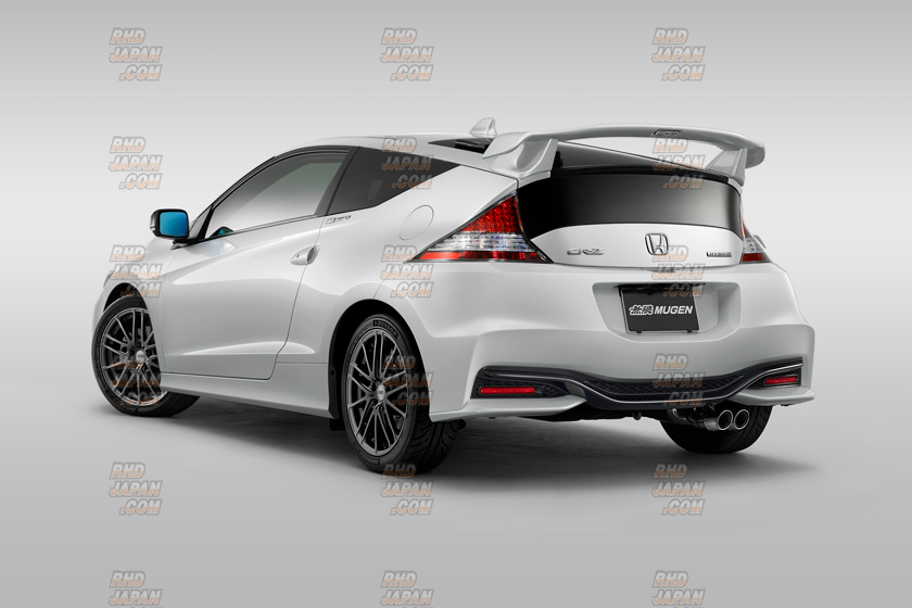 CR-Z用MUGEN リアウイング　ホワイト Mugen Styling 3 Piece Aero Kit Premium White Pearl - CR-Z ZF1
