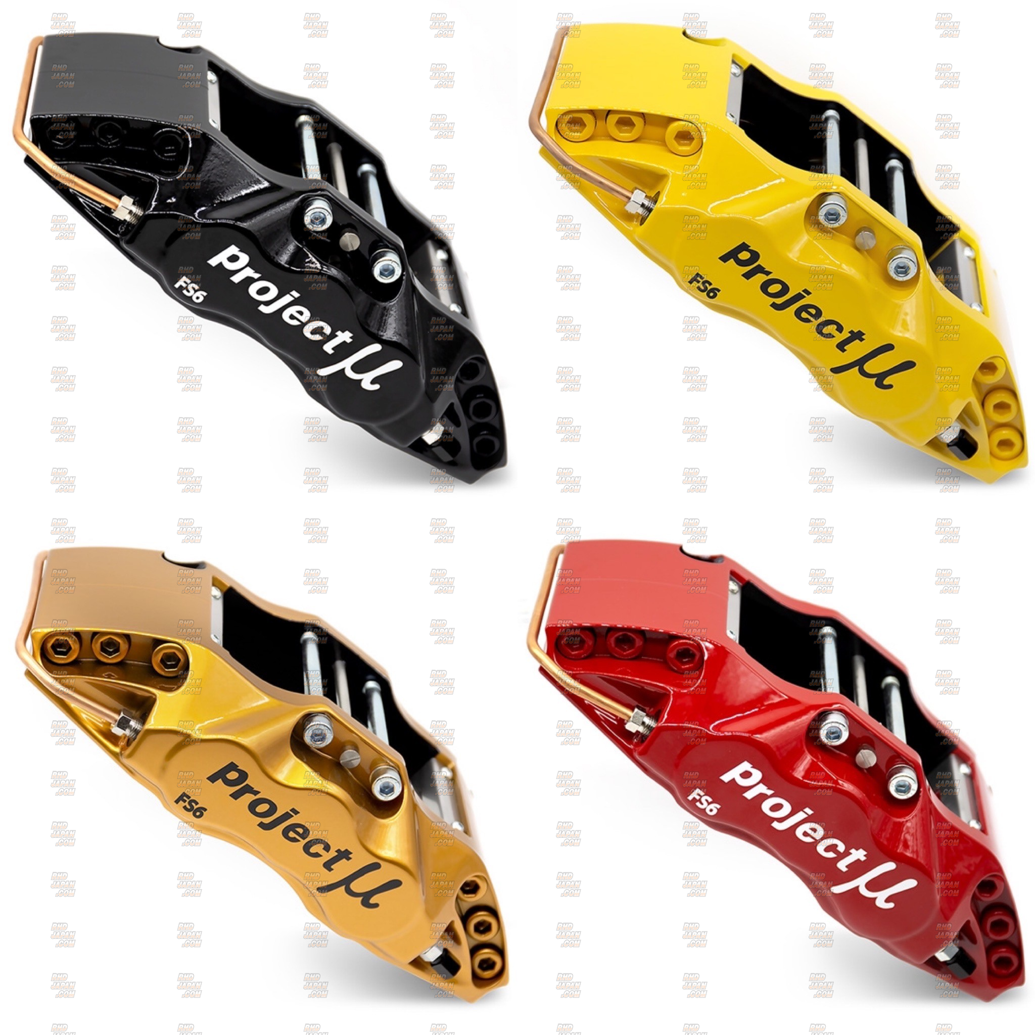 プロジェクトミュー　ブレーキキャリパーキット・FORGED SPORTS CALIPER 2Pistons REAR（リア・316x20mm）　レガシィB4（BL5） プロジェクトミュー FORGED SPORTS CALIPER 4Pistons x 4Pads SLIM