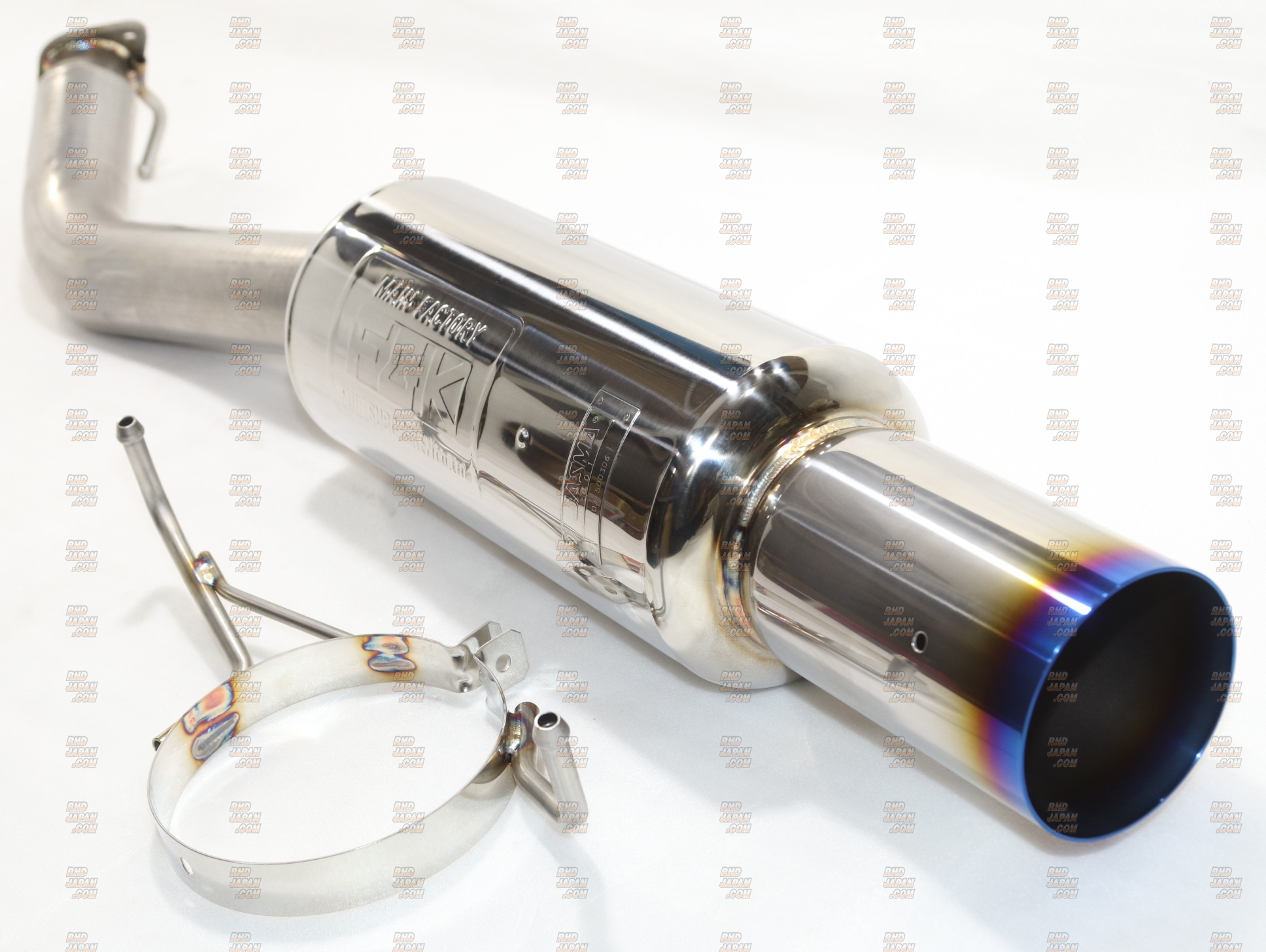 Fujitsubo Power Getter Exhaust Muffler Burning Gradation Tail