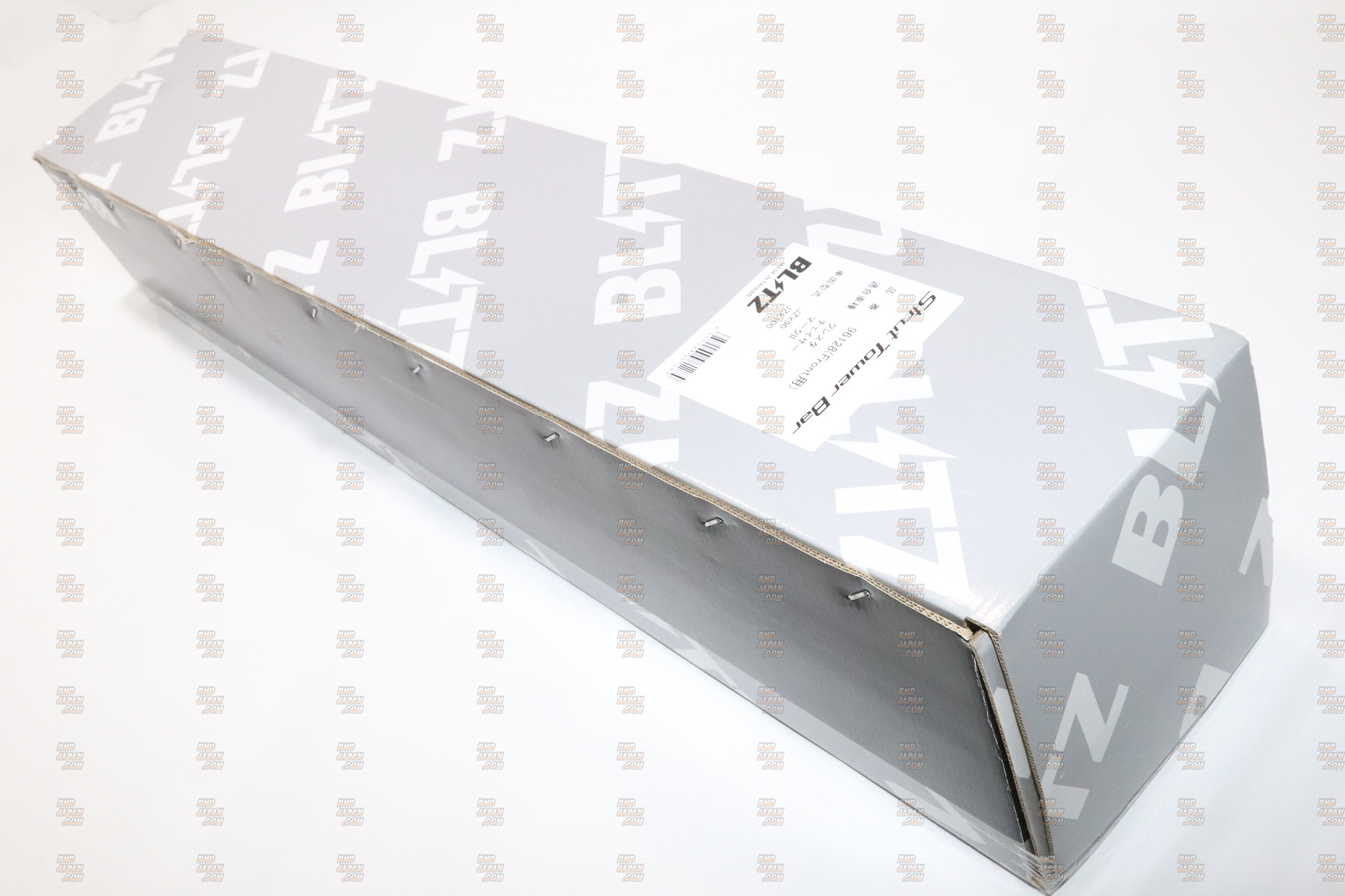 Blitz Strut Tower Bar Front Black x Red Metallic - JZX90 JZX100