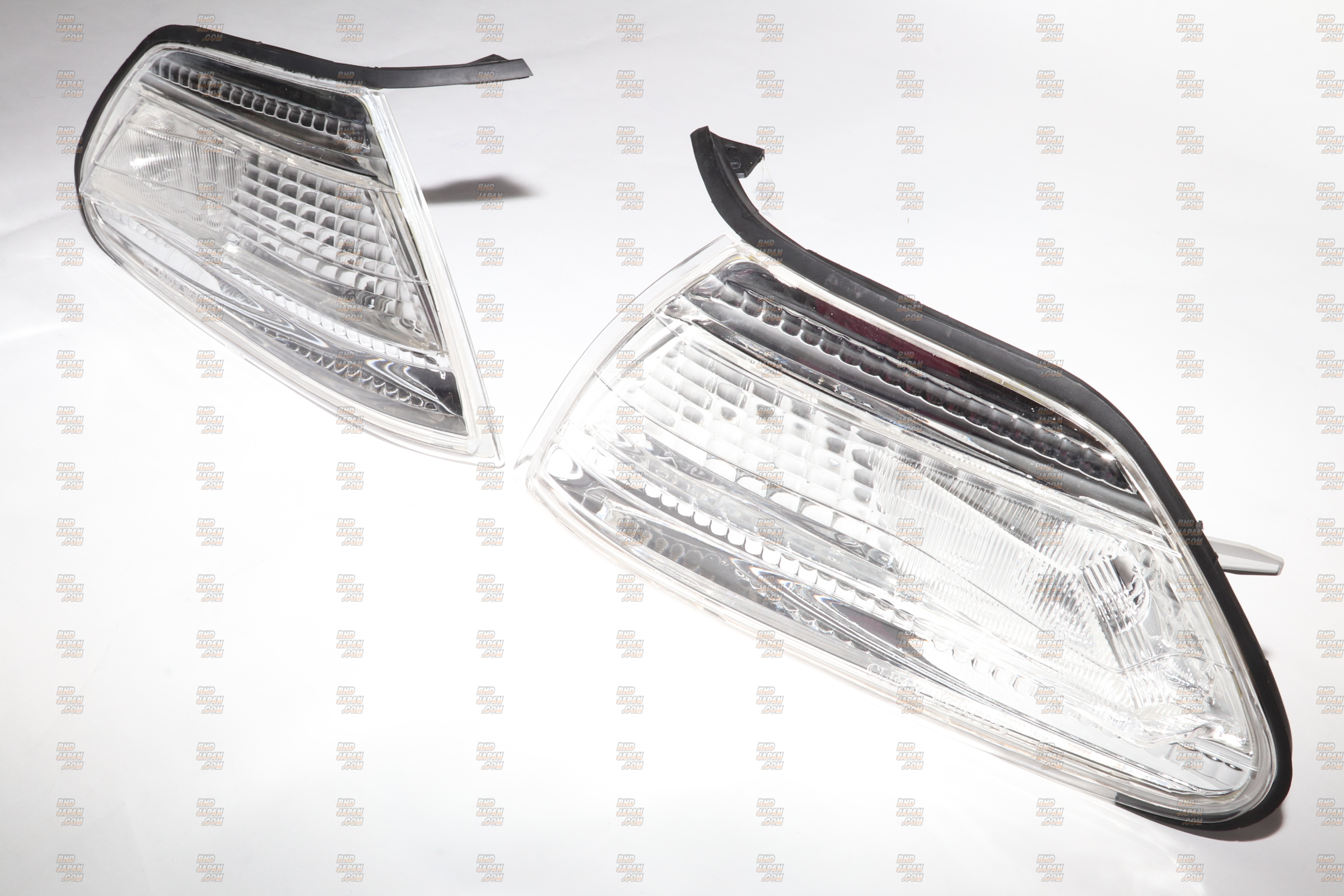 Clear World Front Crystal Corner Lamp Clear - JZX100 Mark II