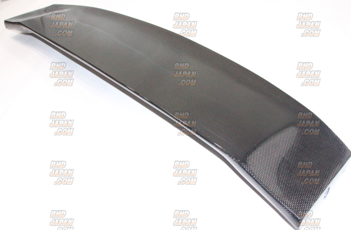 Feel's 3D Center Wing Spoiler Carbon Plain Weave - Civic Type-R