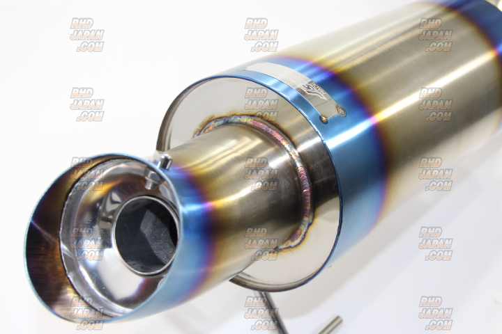 J's Racing R304 SUS Exhaust Muffler Rear Tail 60R - EK9 - RHDJapan