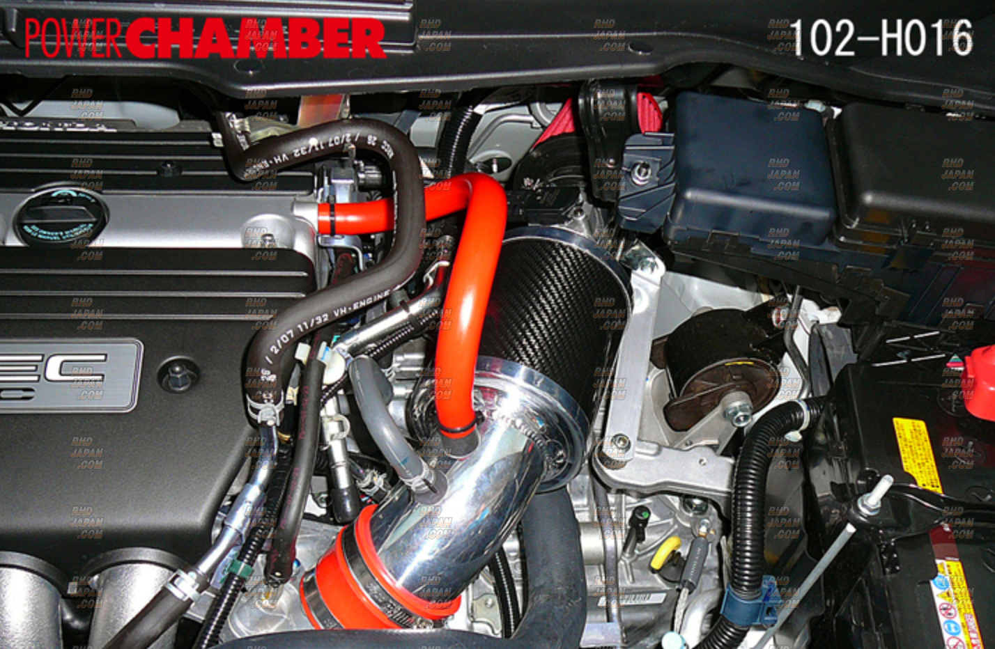 ZERO-1000 Power Chamber Air Intake System Type 2 Light Blue - Stepwagon ...